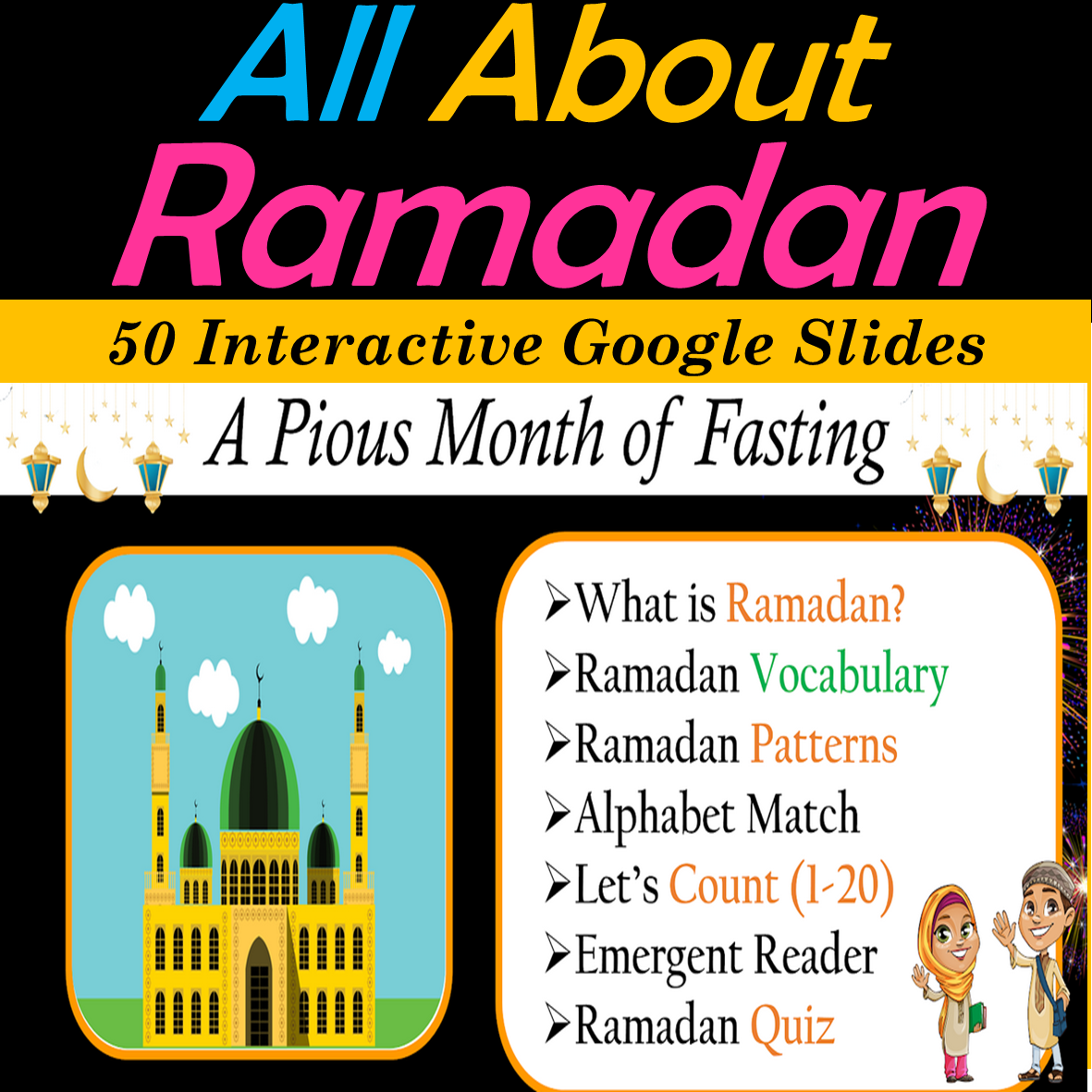 All about Ramadan & Eid | Digital Ramadan Activities | Holidays Around the world