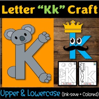 Letter "Kk" Alphabet Craft, Letter of the Week - Letter "K" Craft