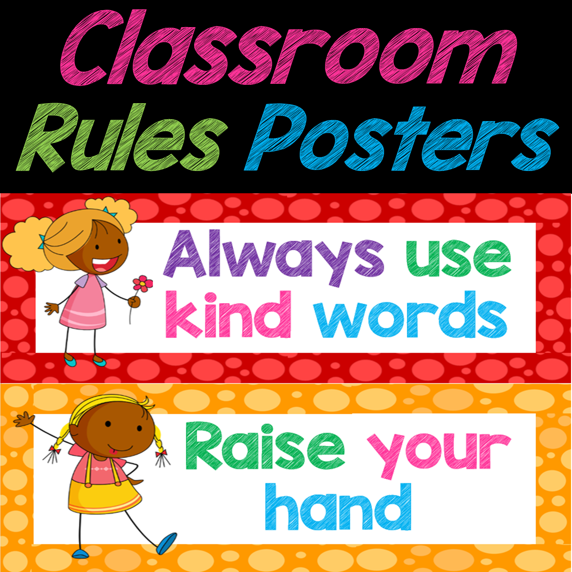 classroom-rules-posters-flashcards-decor-editable-ppt-back-to-school