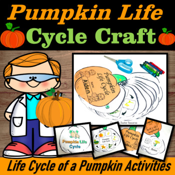 Pumpkin Craft Booklet: Pumpkin Life Cycle | Pumpkin Activities| Pumpkin Science