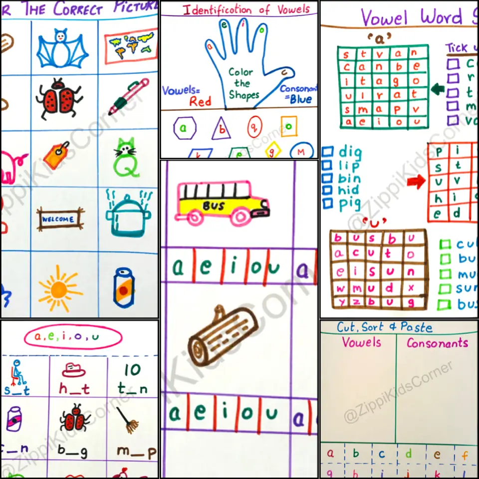 Zippi Kids | Printable, Digital Worksheets and Activities for Preschoolers  and Kindergartners