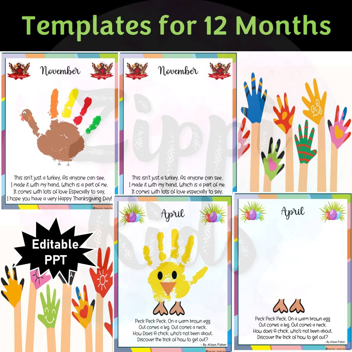 Zippi Kids Handson crafts for kids of preschool and Kindergarten