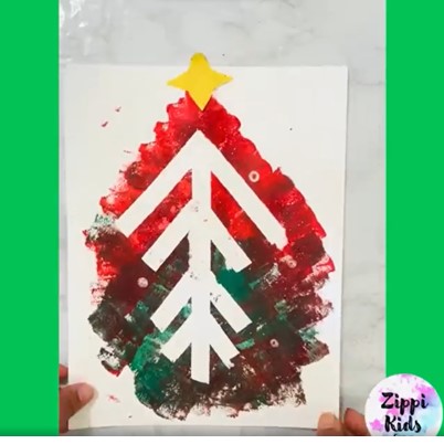 Make Paper Christmas Trees {With Washi Tape}