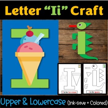 Letter "Ii" Alphabet Craft, Letter of the Week - Letter "I" Craft