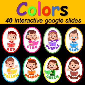 Colors Recognition & Identification | Virtual | 40 Google Slides