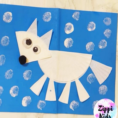 Arctic Animals Preschool Crafts