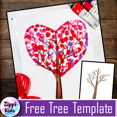 printable fingerprint tree