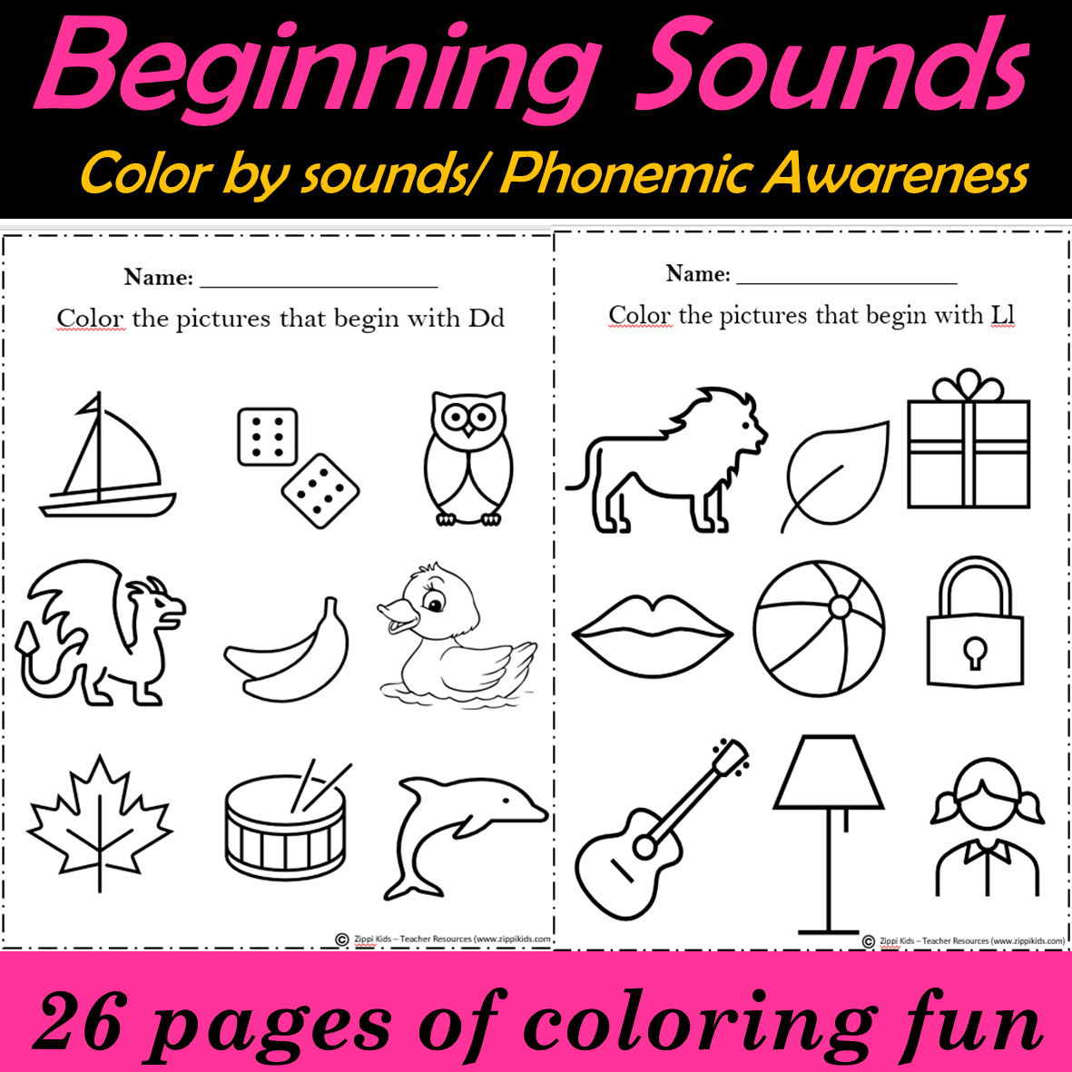 Bb Beginning Sounds I