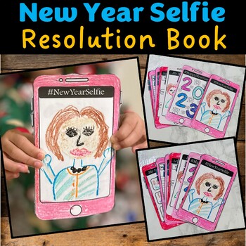 2023 New Year's Activities - Selfie, Self Portrait, Resolution Mini Book