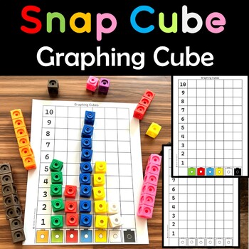 Snap Cubes/ Unifix cubes Graphing, Math, Counting Activities