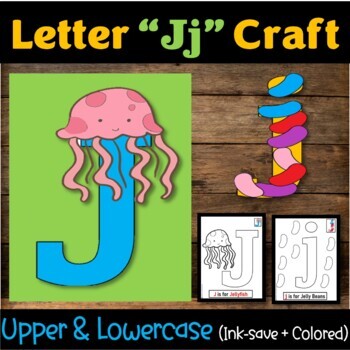 Letter "Jj" Alphabet Craft, Letter of the Week - Letter "J" Craft