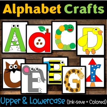 Letter of the Week Craft Bundle, Alphabet Craft Bundle, Letter Aa to Zz
