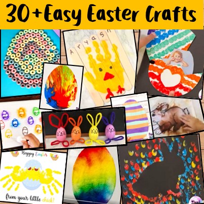 30+ Easy Easter Crafts and Activities for Preschool