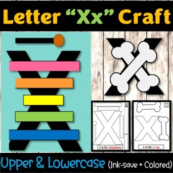 Letter "Xx" Alphabet Craft, Letter of the Week - Letter "X" Craft