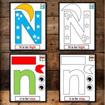 Alphabet Lore Letter Nn, Alphabet Classroom Decor