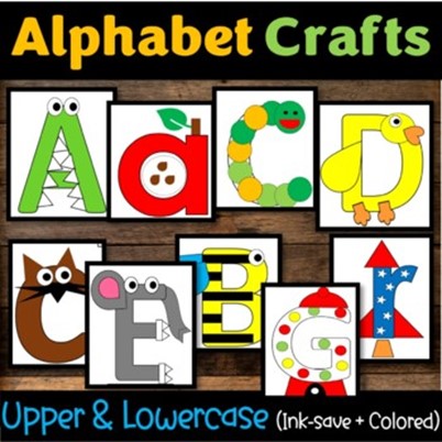 10 Fun Alphabet Crafts and Letter Activities for Preschool