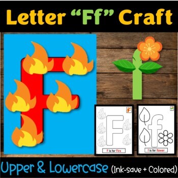 Letter "Ff" Alphabet Craft, Letter of the Week - Letter "F" Craft