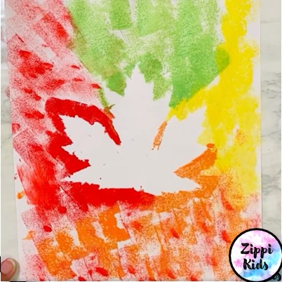 How to Watercolor Paint Easy Fall Leaves - For Beginners and Kids