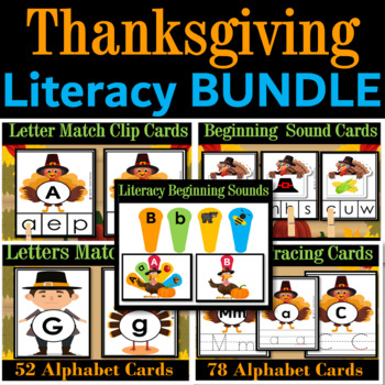 Thanksgiving Literacy Centers, Thanksgiving Activities, Turkey Task Cards