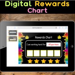 Rewards Chart - Editable/Drag and Drop - Google Slide / PowerPoint'
