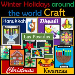Winter Holidays Around the World - 157 Google Slides/PowerPoint slide