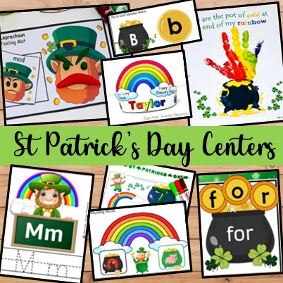 St. Patrick Day centers