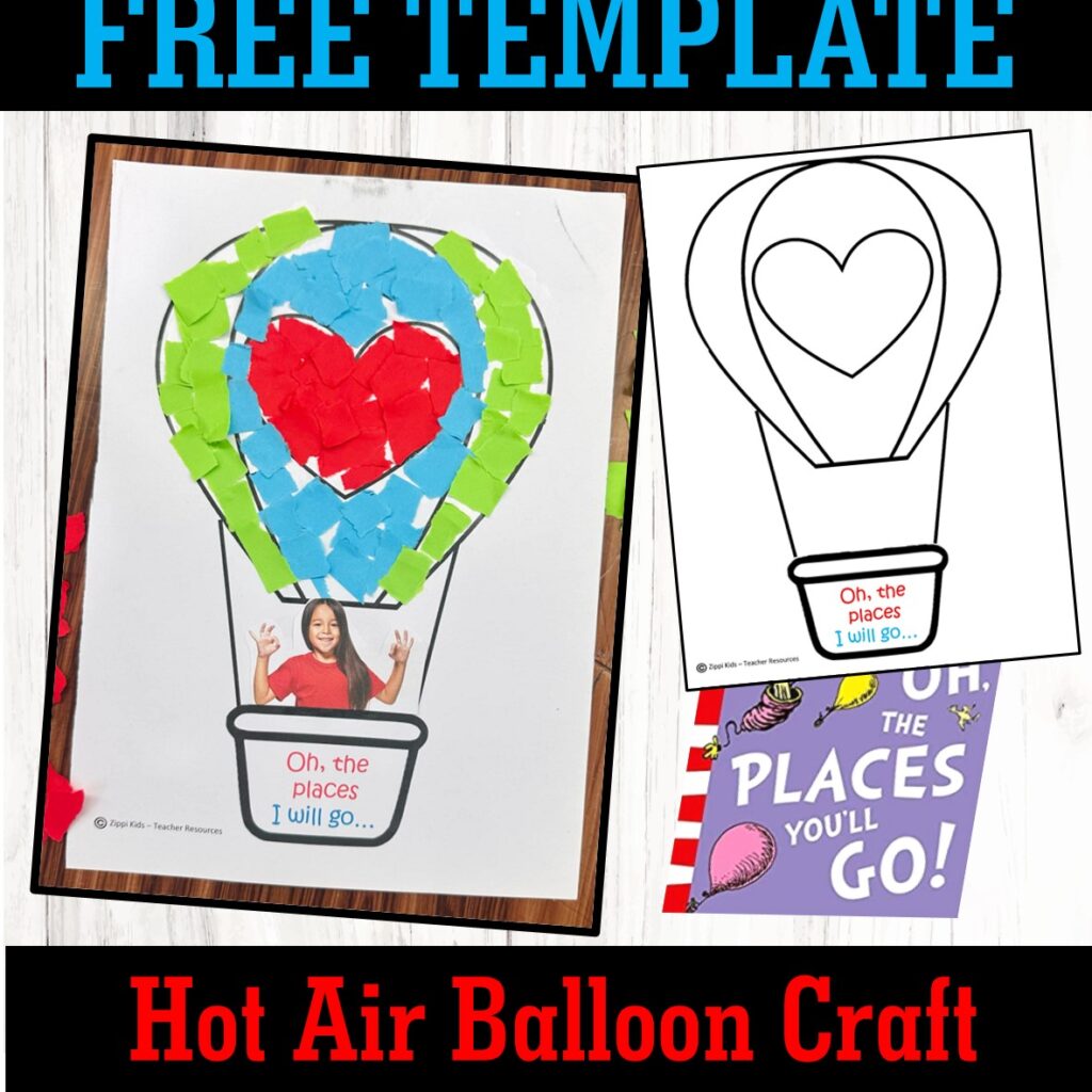Dr. Seuss Hot Air Balloon Craft