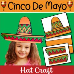 Cinco De Mayo Hat Crown Craft , Sombrero Hat, Mexican Hat