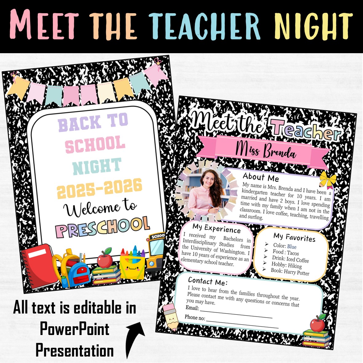 Composition Meet the teacher